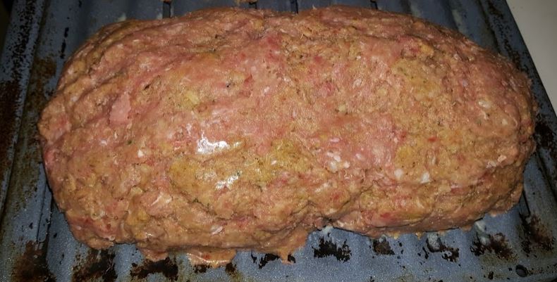 Meatloaf, raw